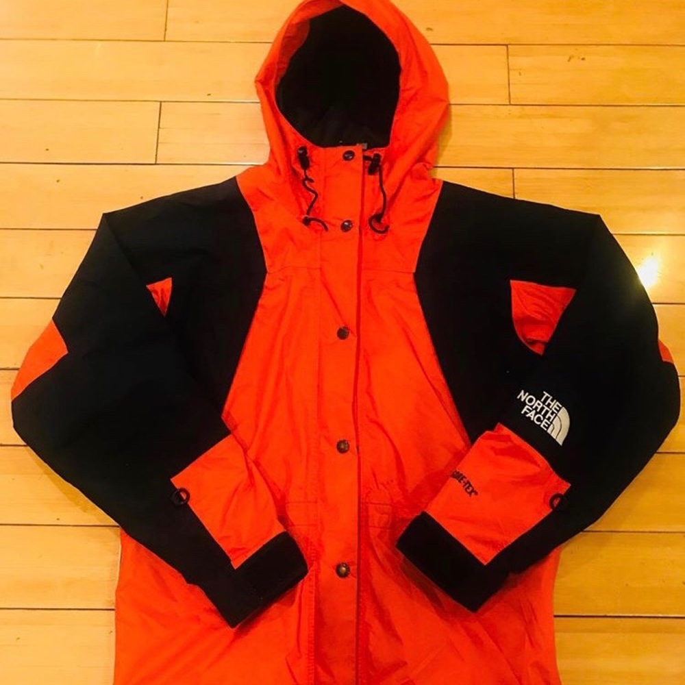 North face gore tex mountain light jacket “mango